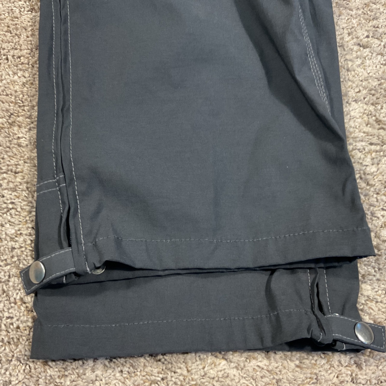 KUHL Renegade Convertible Stealth Cargo Pants Mens 38×30 Black