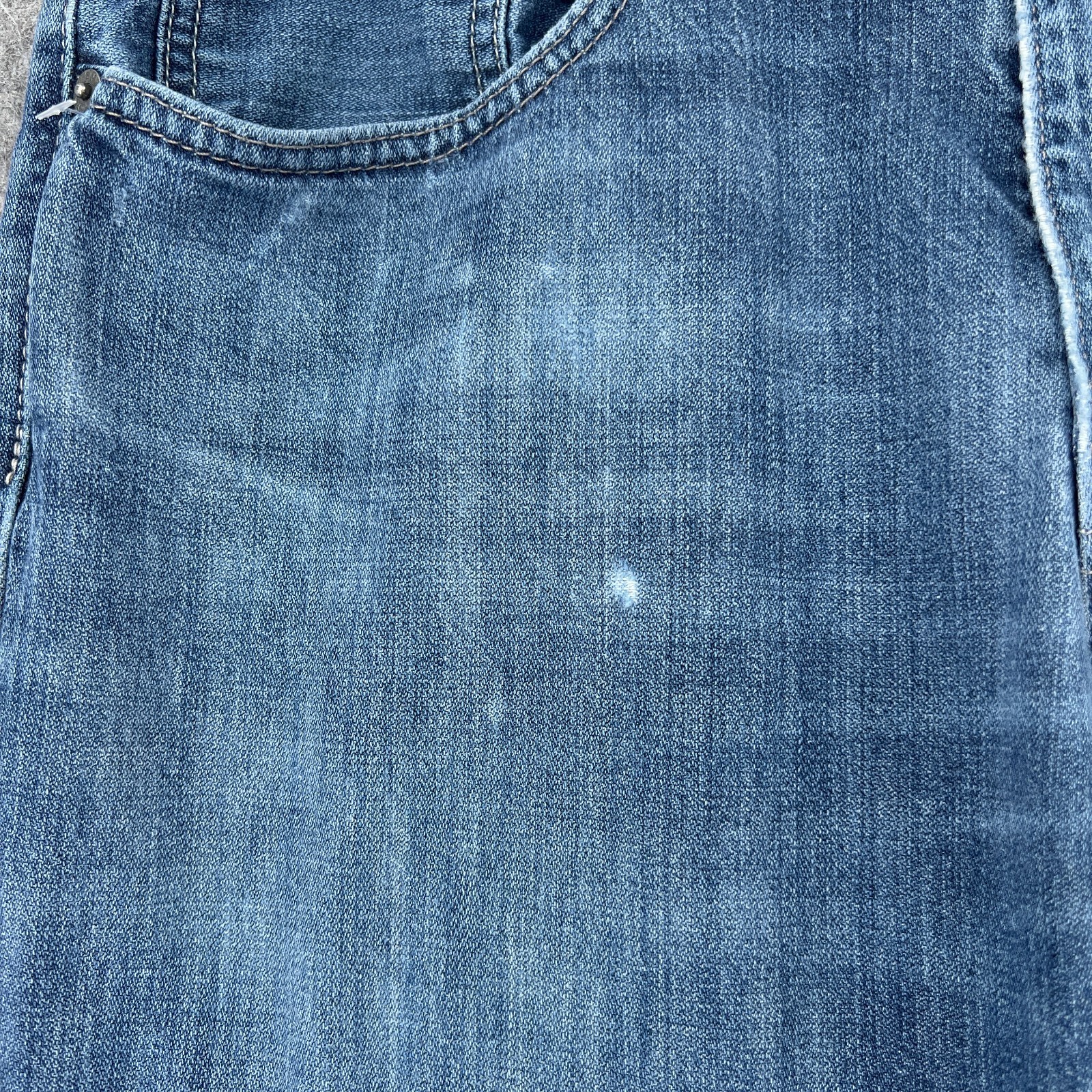 Levi’s 559 Jeans Men 33×34 Blue Relaxed Straight 100% Cotton Medium Wash Denim
