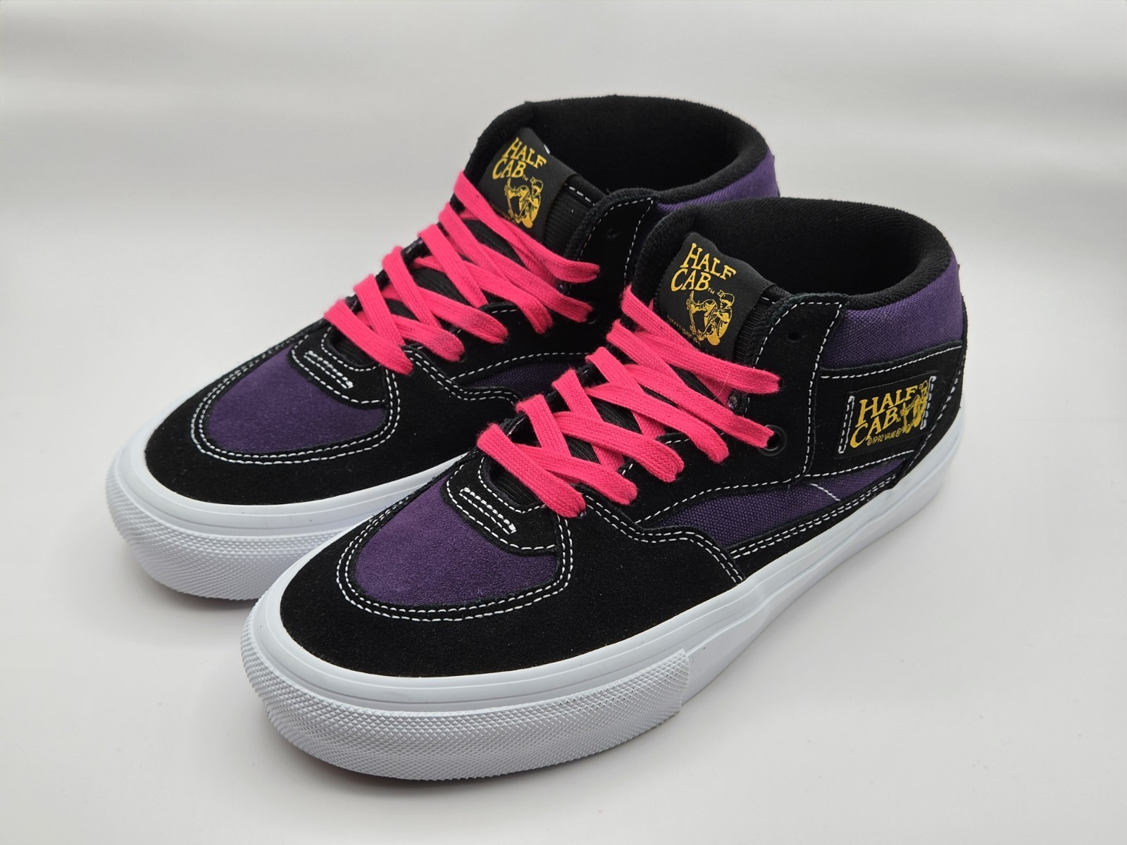 Vans Skate Half Cab Black Purple Size 7 Mens VN0A2Z34B5P New No Box