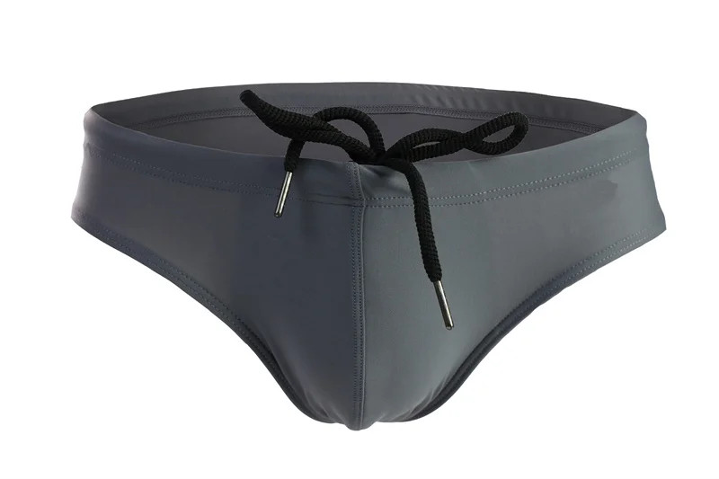 Men’s Swimming Trunks Low Waist Lacing Male Triangle Swimming Pool Wear Swi.