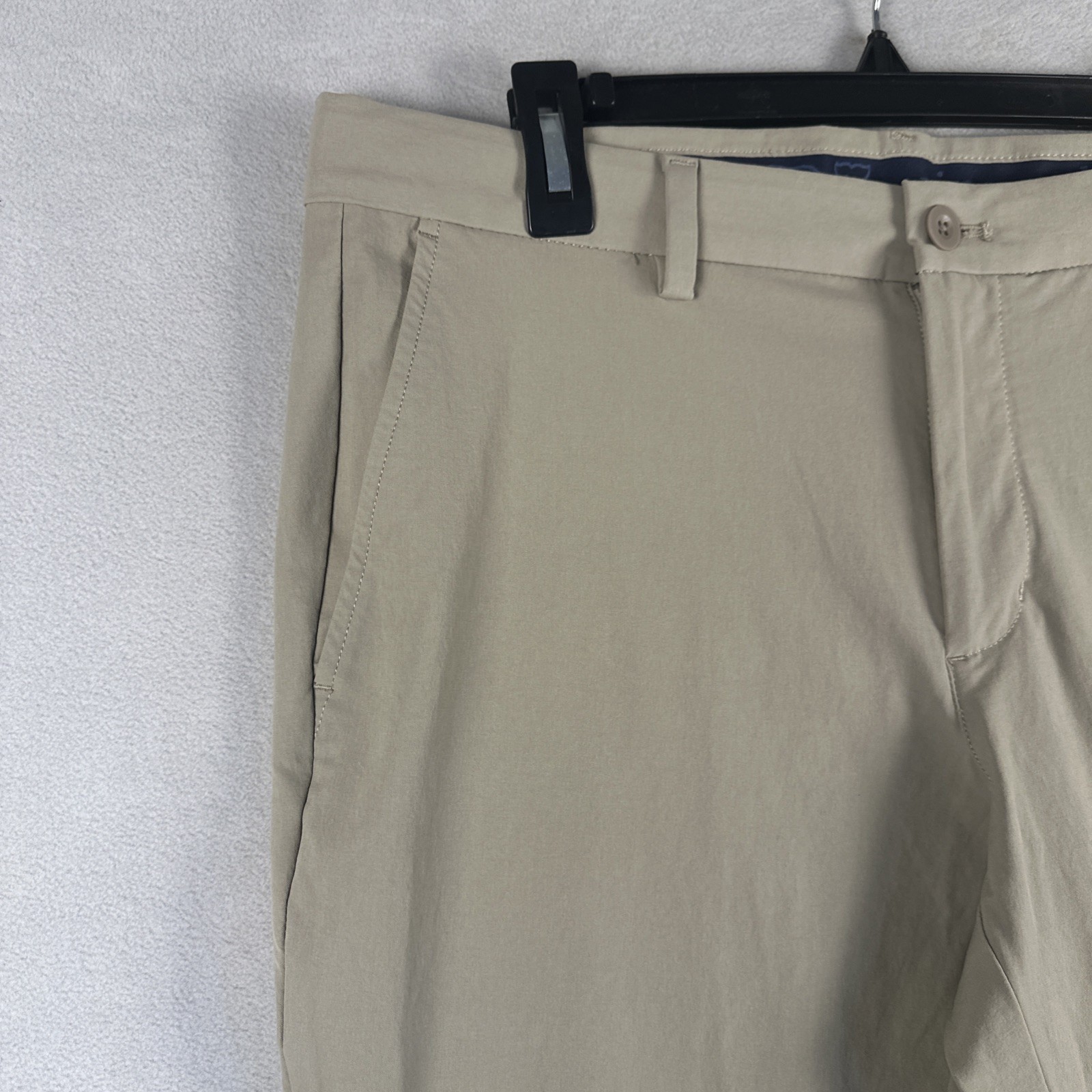 Vineyard Vines Performance Pants Men’s 34×34 Fits 34×33.5 Khaki Stretch Preppy