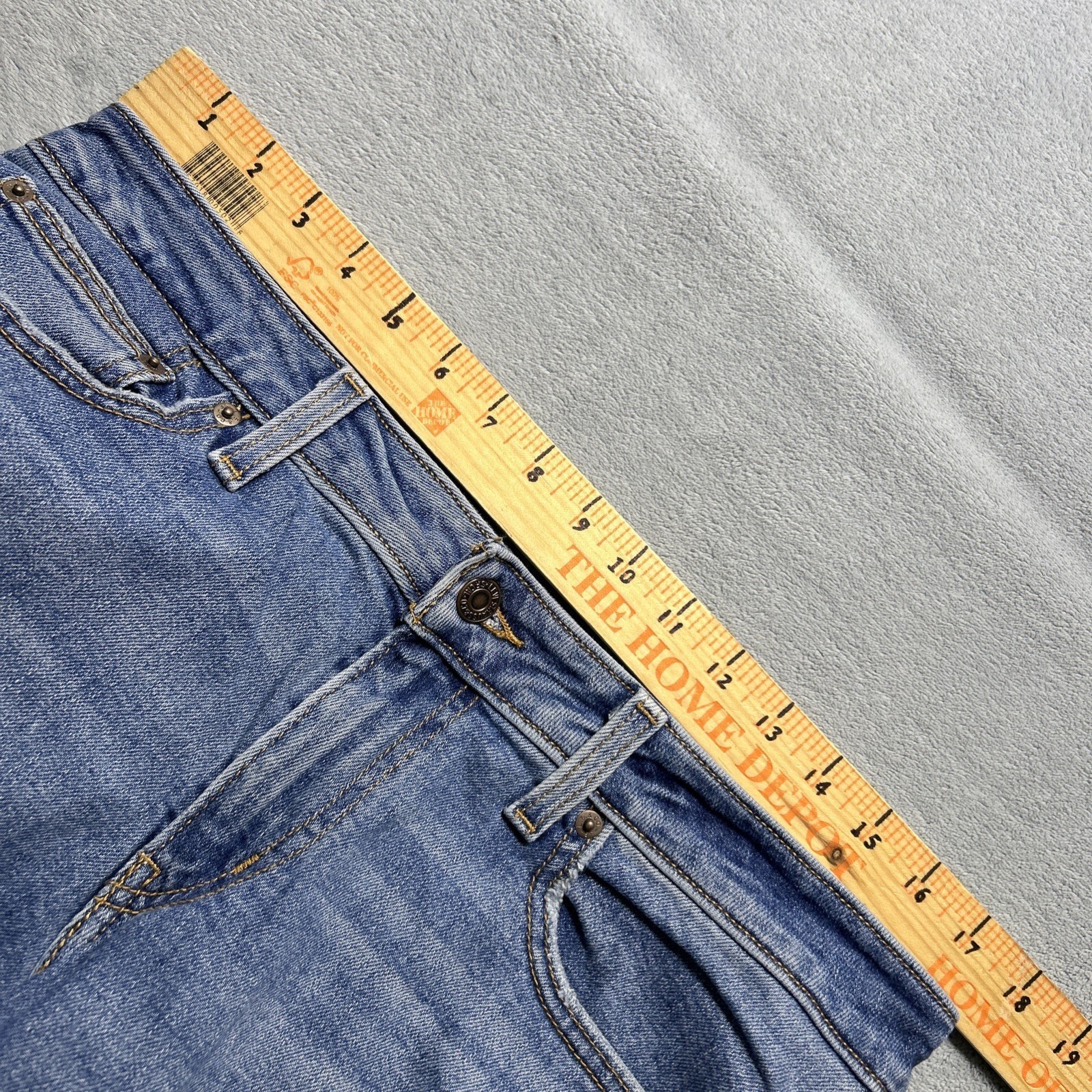 Y2K 2000s Levis Beyond Baggy Jeans Womens 31 35×25 Hamilton Wide Loose Bootcut