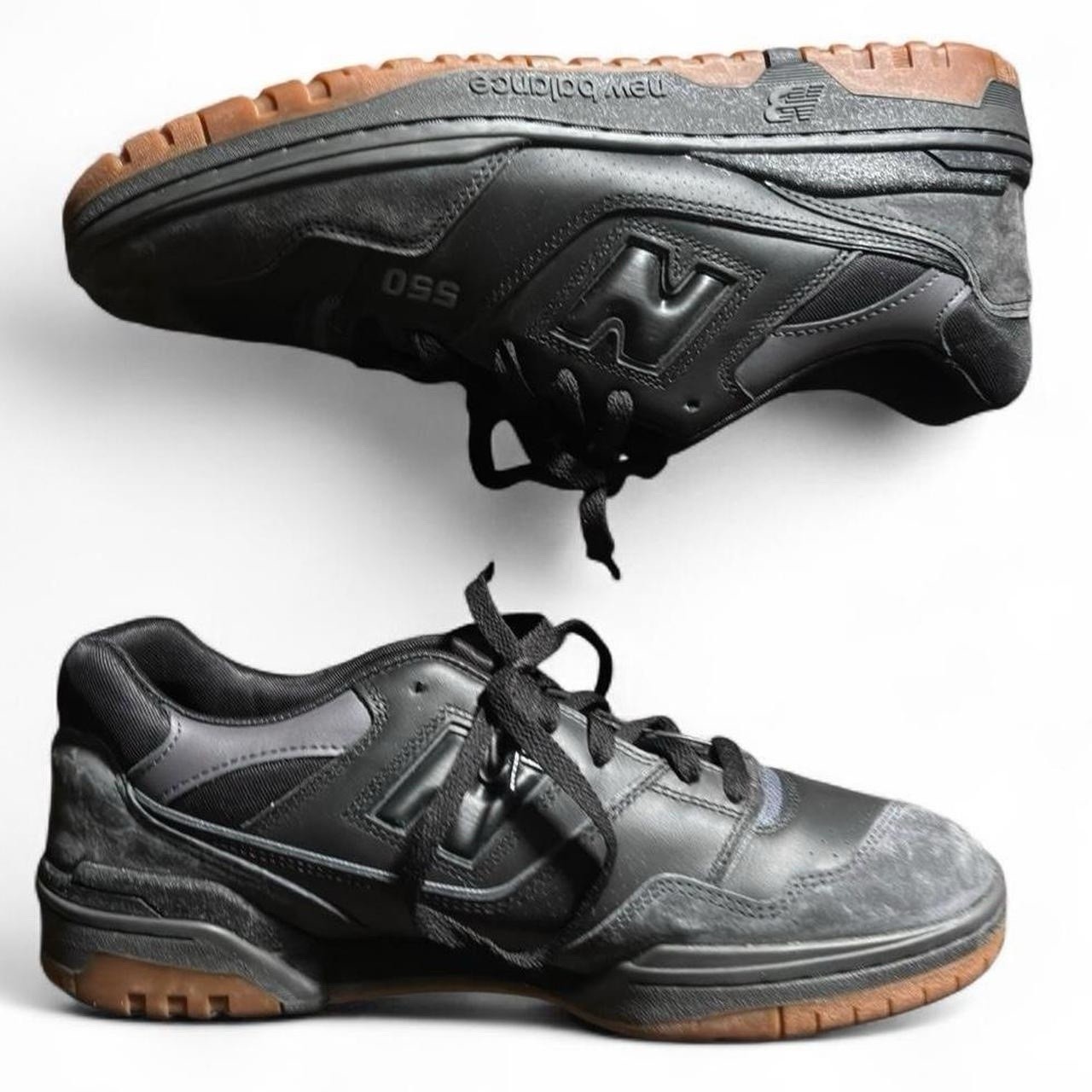 New Balance 550 BB550BGU Black Dark Grey Gum Men’s Size 11