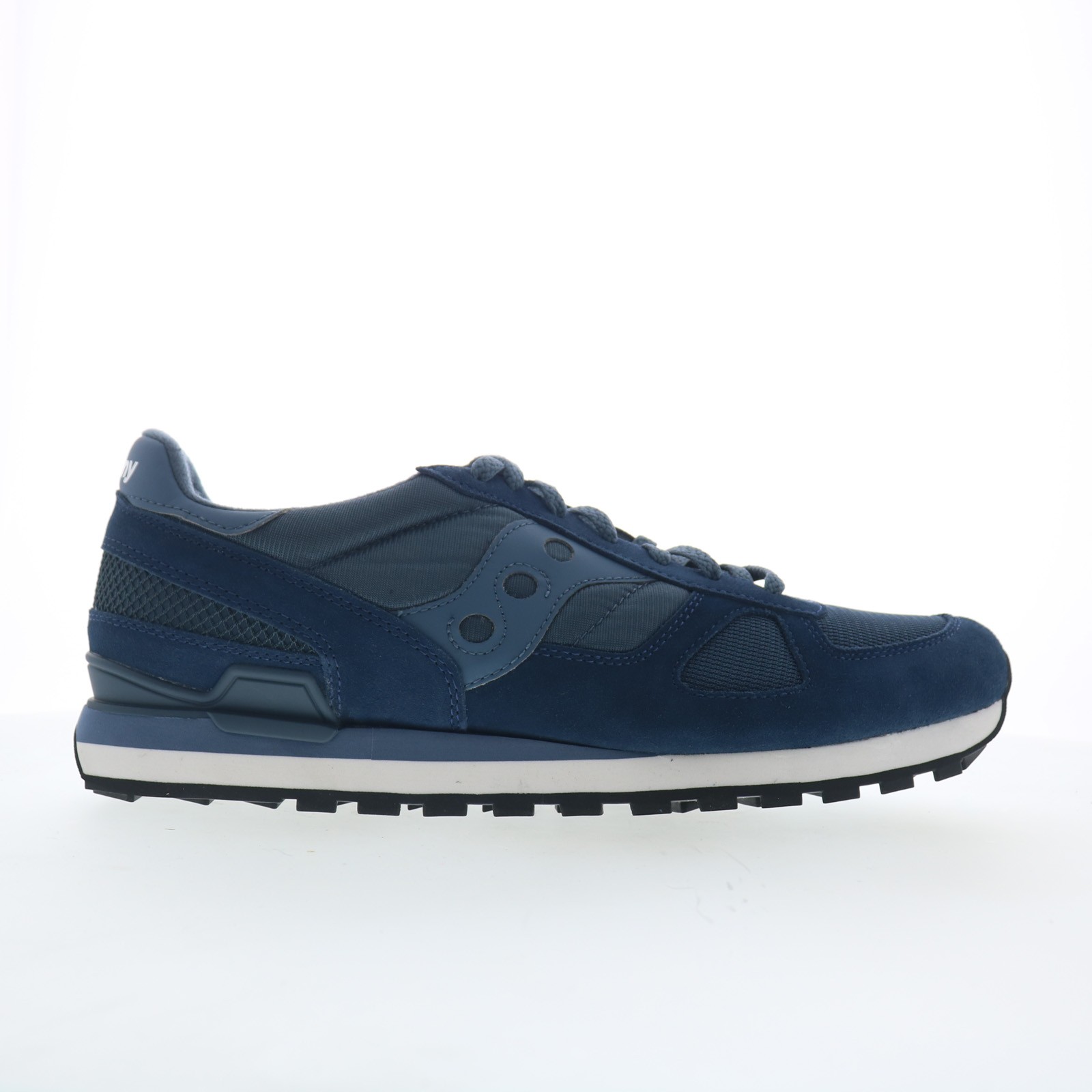 Saucony Shadow Original S2108-896 Mens Blue Suede Lifestyle Sneakers Shoes