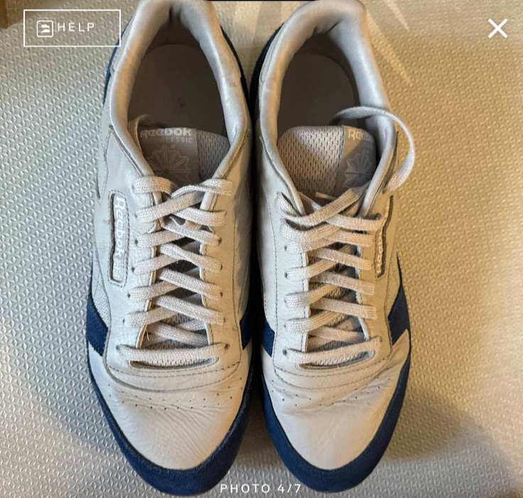 Reebok Classic Leather Sand Stone Washed Blue BS9745 Size 13