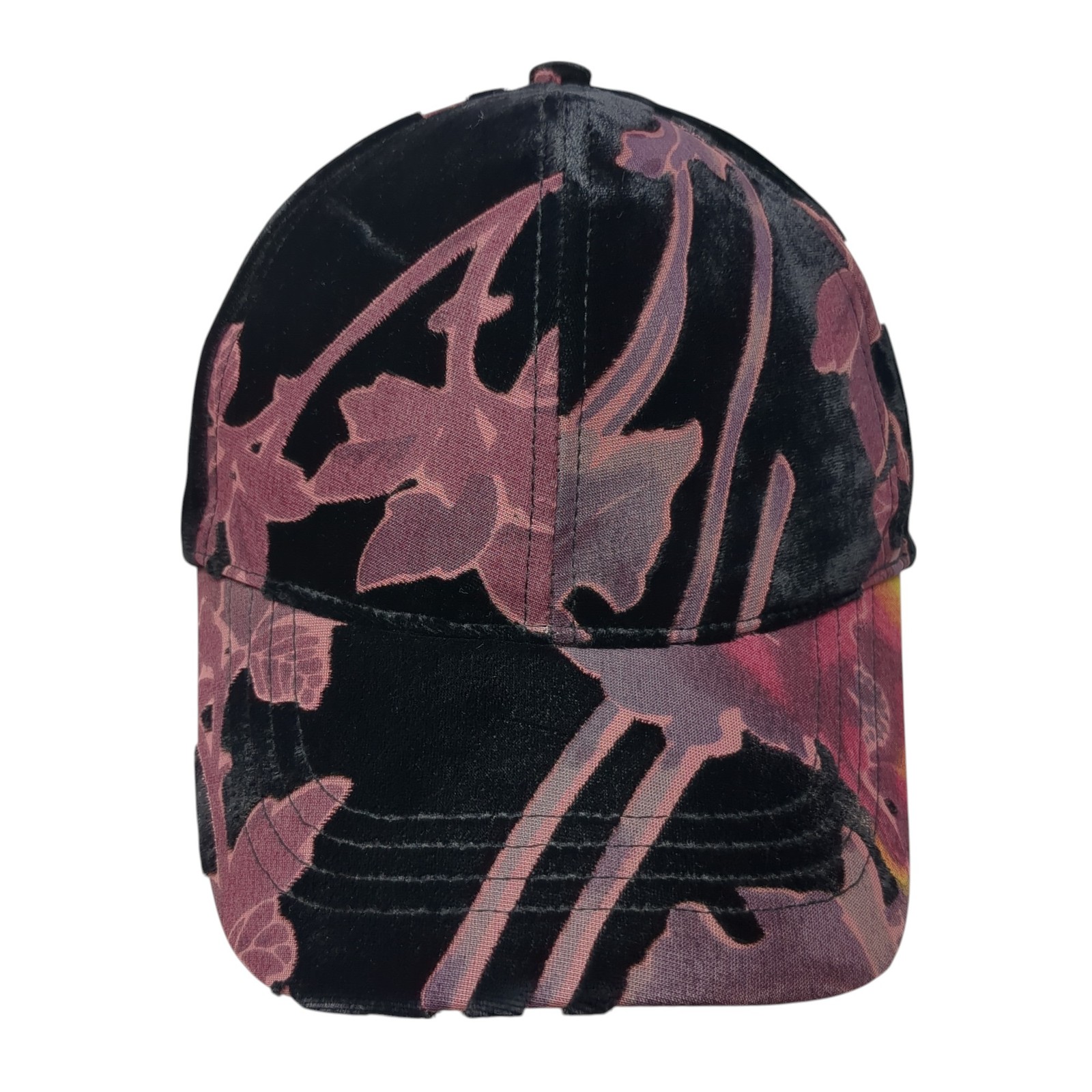 Unbranded Slideback Baseball Cap Multicolor One Size Adjustable Floral Blank