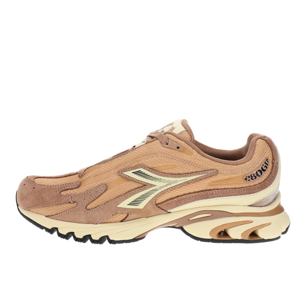 diadora Mythos Propulsion 280 Suede Lace Up Mens Beige Sneakers Casual Shoes 17