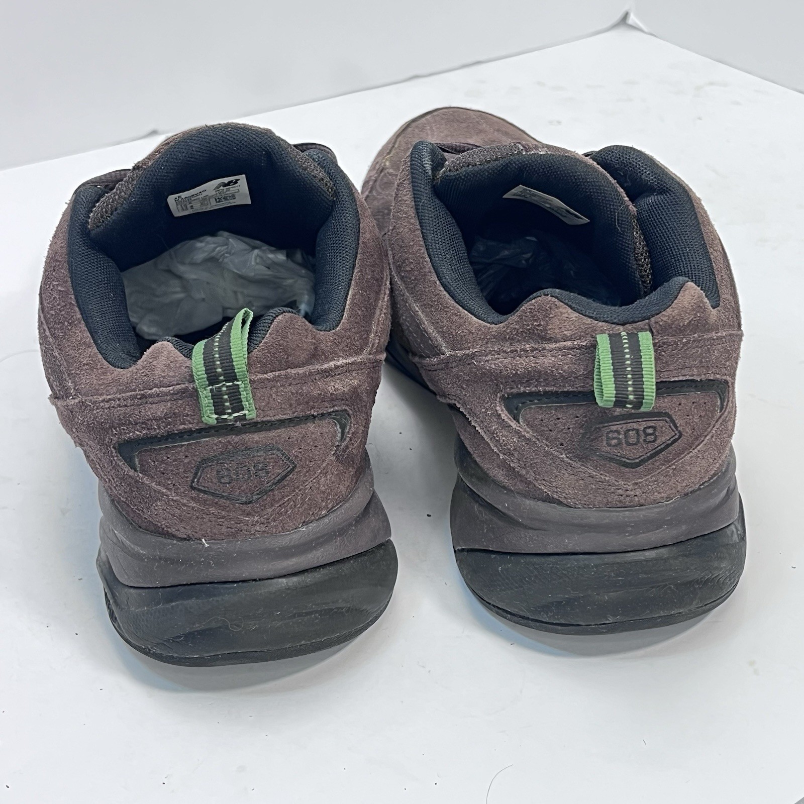New Balance 608 V4 Size 10.5 4E Brown Suede Green Beef Broccoli MX608V4O