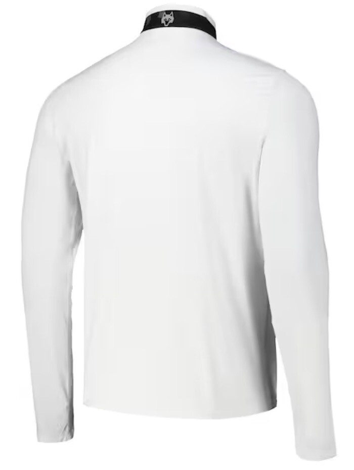 Greyson Men’s Guild Sport Golf Performance 1/4 Zip Pullover White