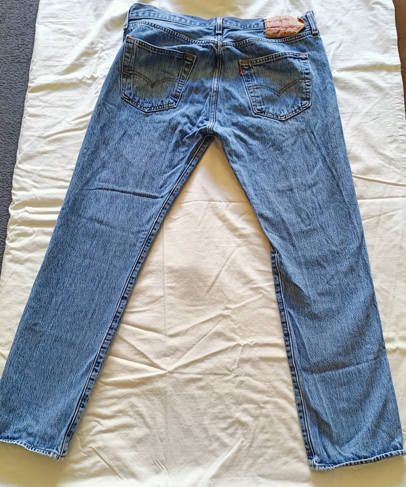 Levis 501s Mens W34 L32 Medium Blue … (9)