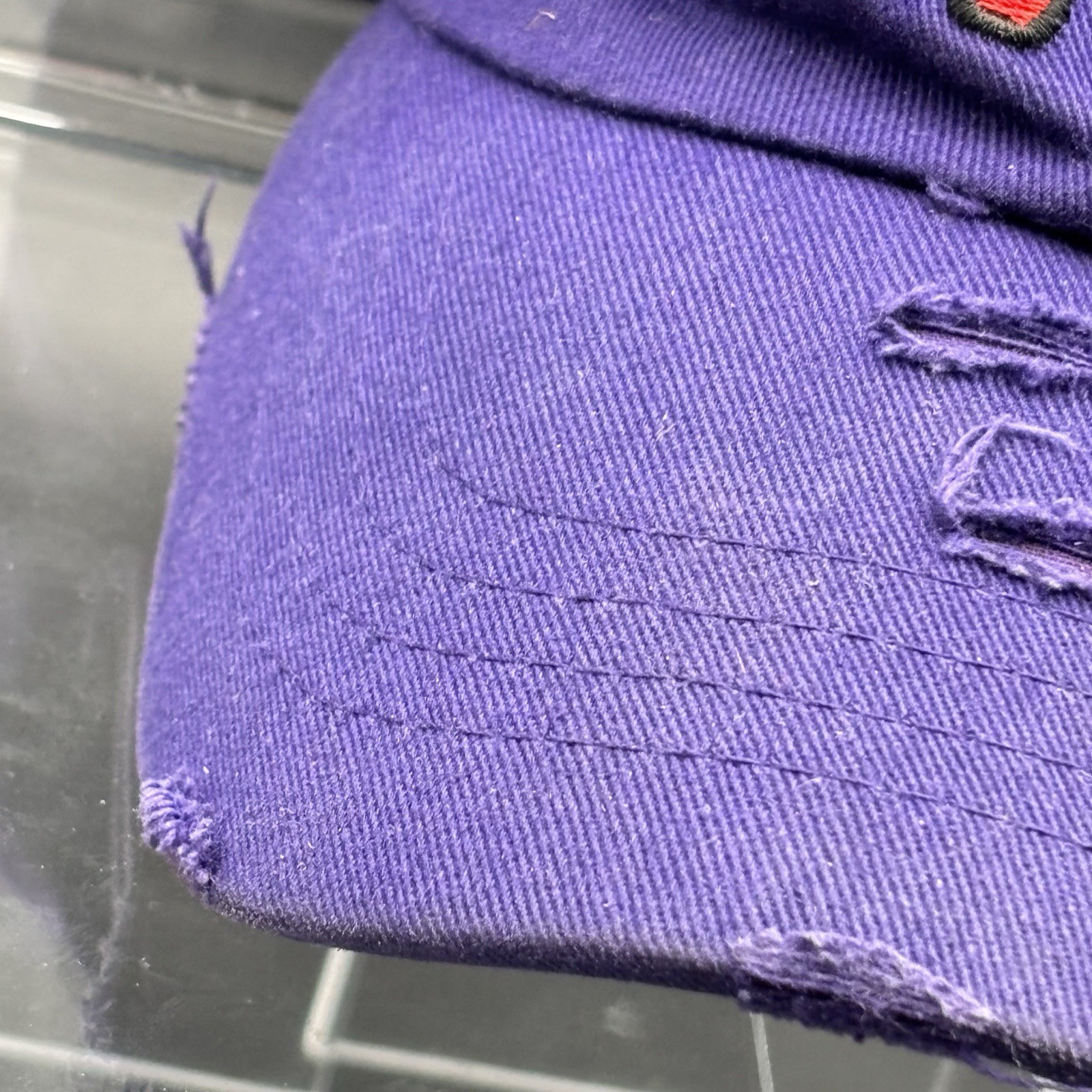 Muka The Original Brand Distressed Purple Hat Cap Monkey Street Wear One Size