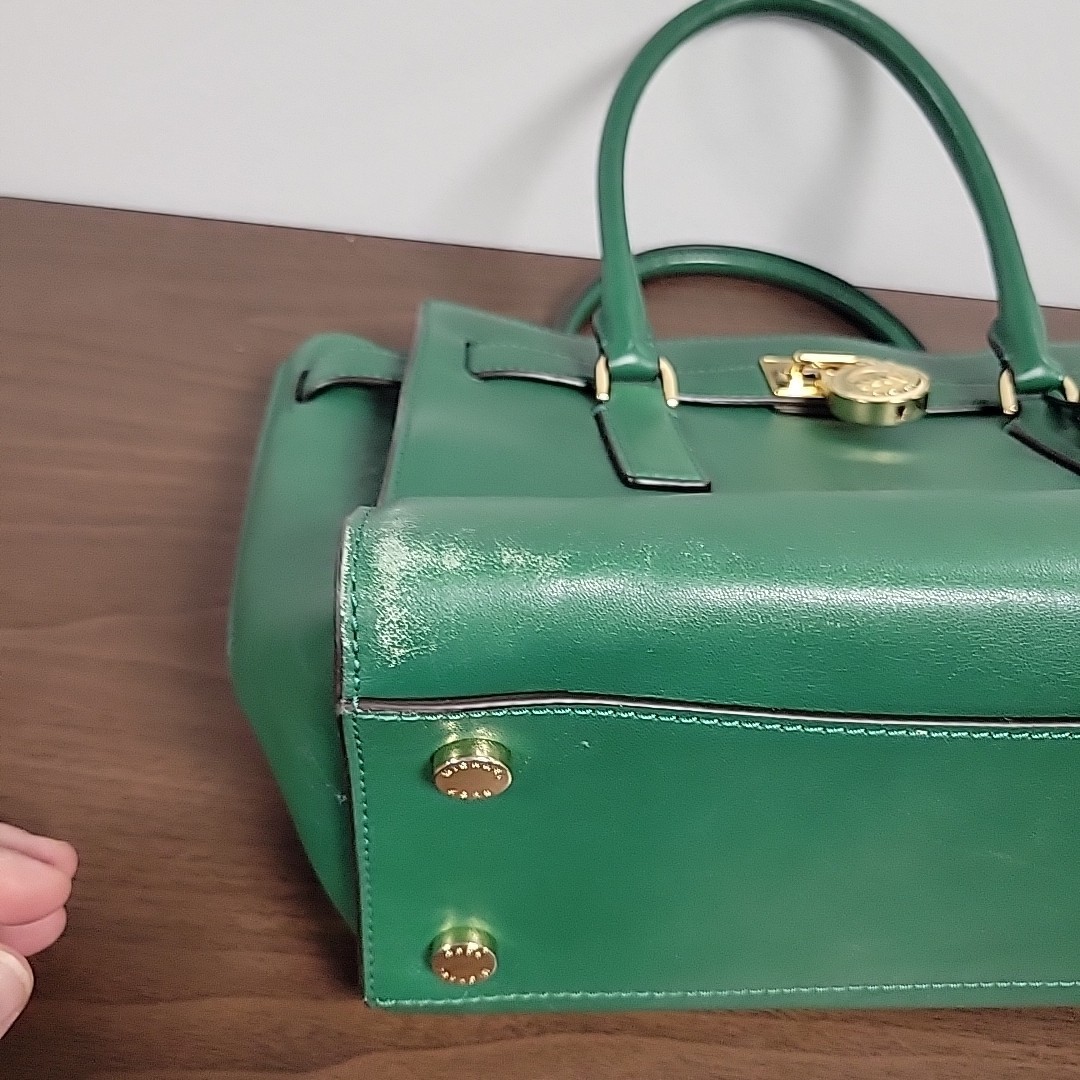 Michael Kors Large Satchel Savannah Moss Green