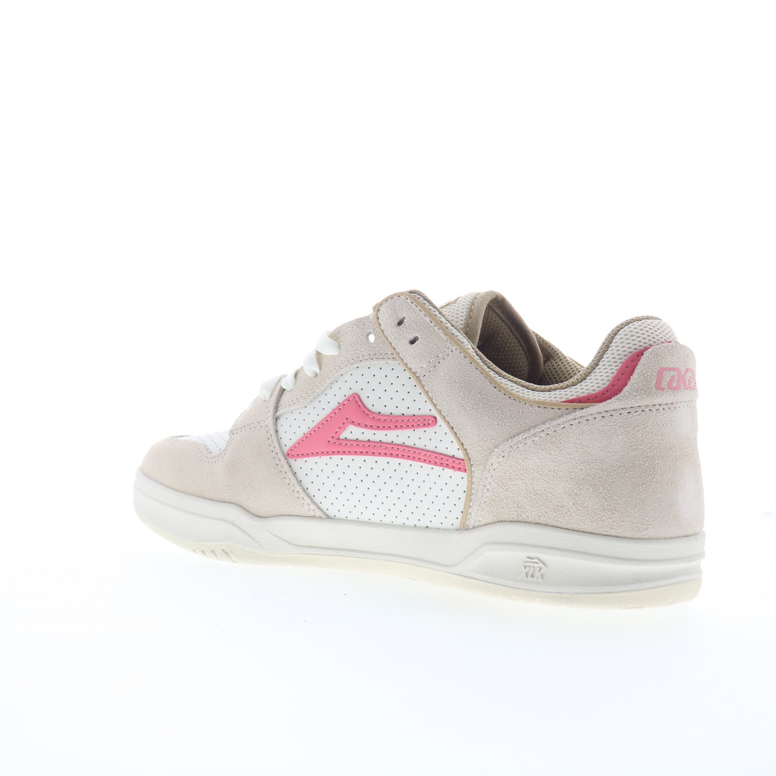 Lakai Telford Low Mens Beige Suede Lace Up Skate Inspired Sneakers Shoes