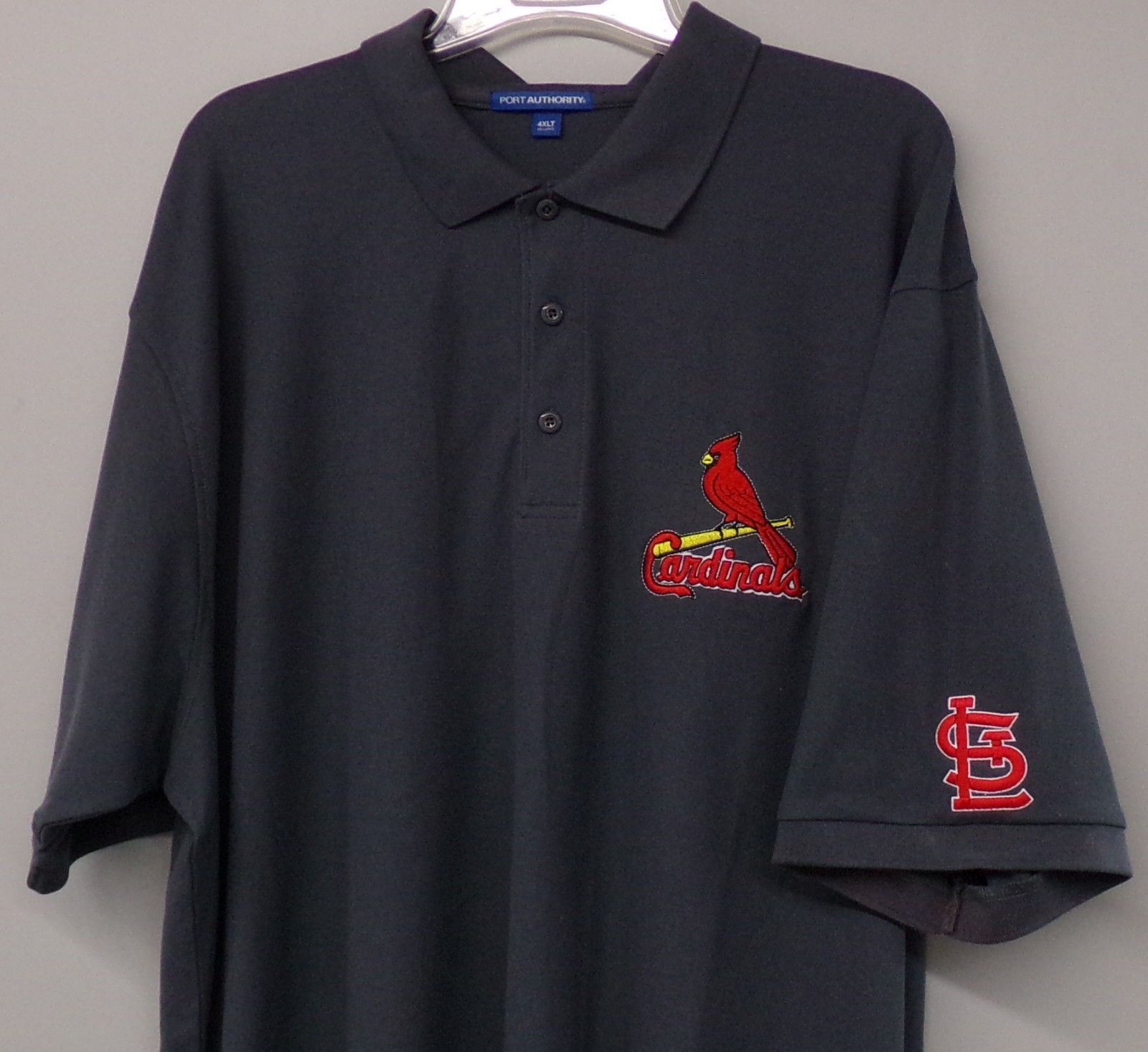 St. Louis Cardinals MLB Baseball Embroidered Mens Polo Shirt XS-6XL, LT-4XLT New