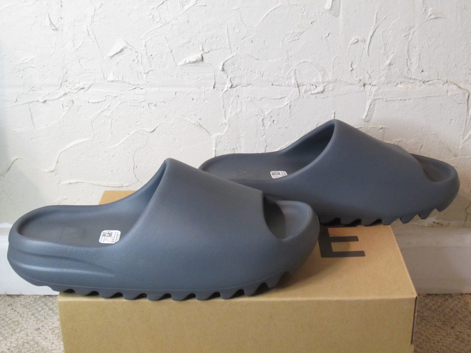 adidas Yeezy Slide Slate Grey Men’s Size 11 NEW! ID2350 2024 Lifestyle Sandal