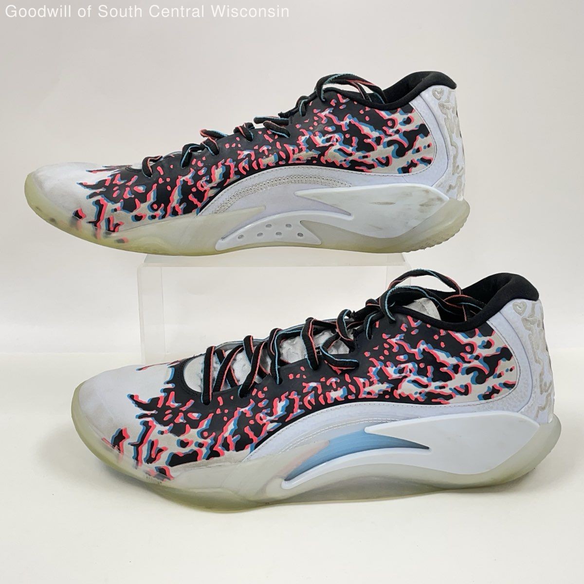 Nike Jordan Zion 3 NRG 3D Men’s Basketball Shoes Size 10.5 Multicolor FZ1318-060