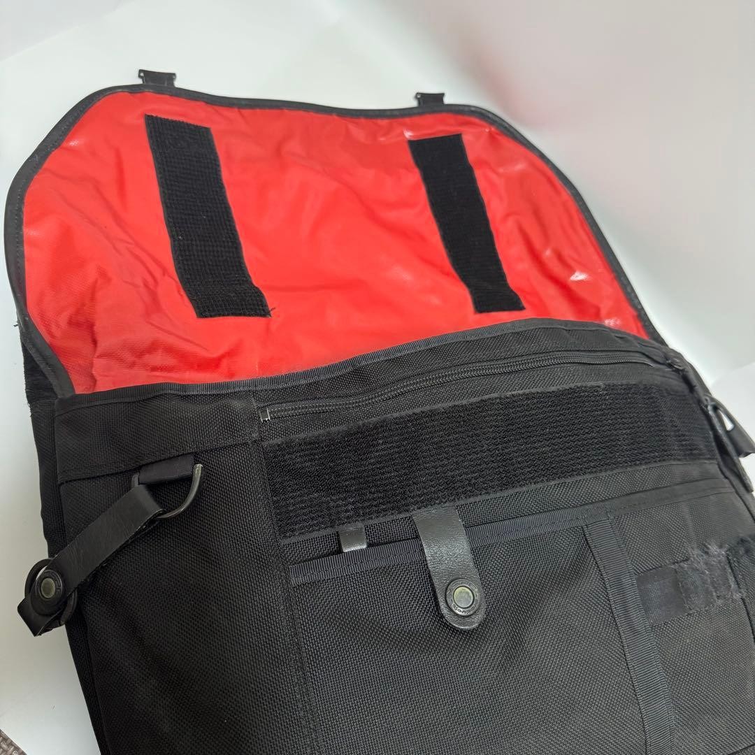 Master-Piece MSPC Black Nylon Leather Canvas Messenger Bag Japan