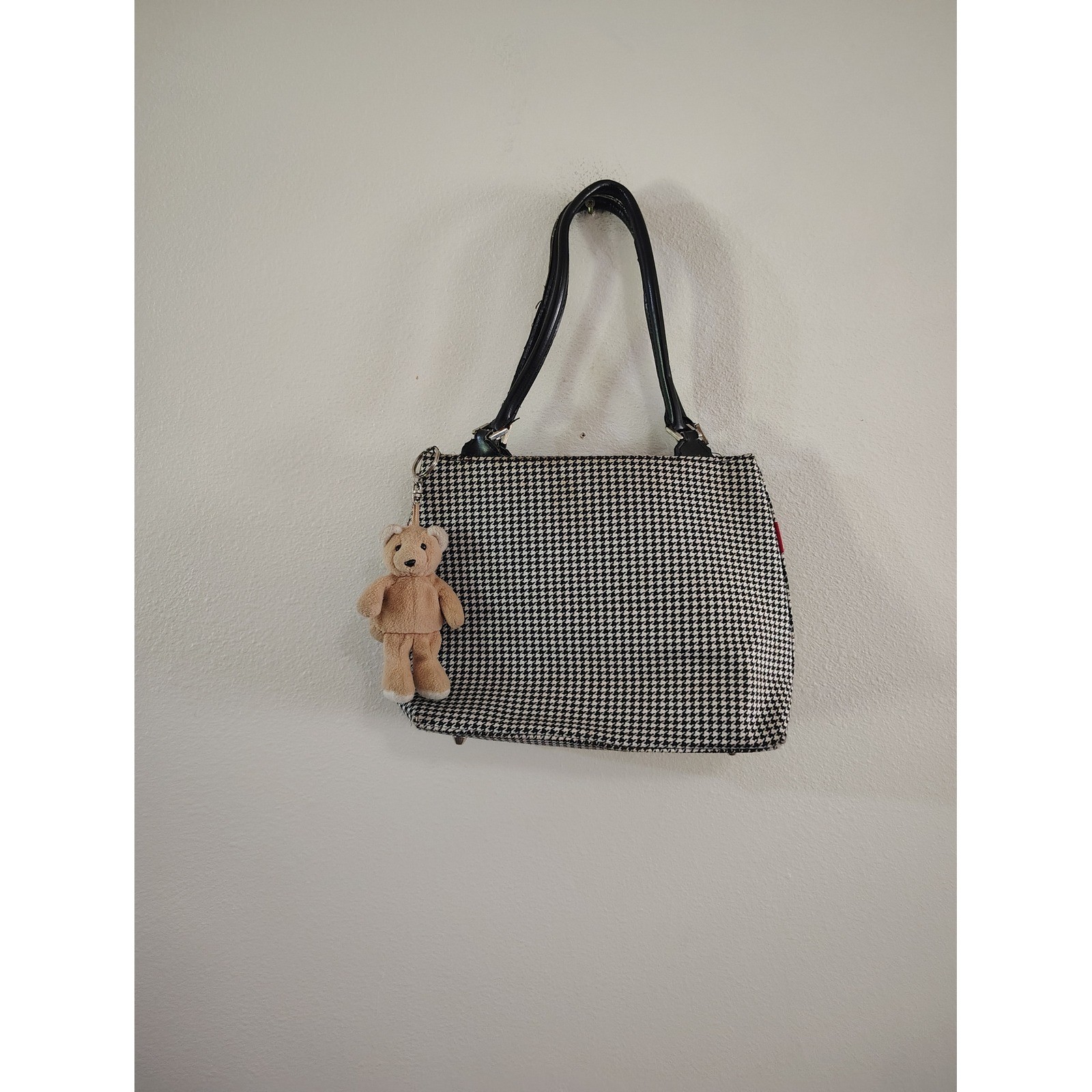 Alabama Crimson Tide Houndstooth Shoulder Bag Red Bow University of Alabama