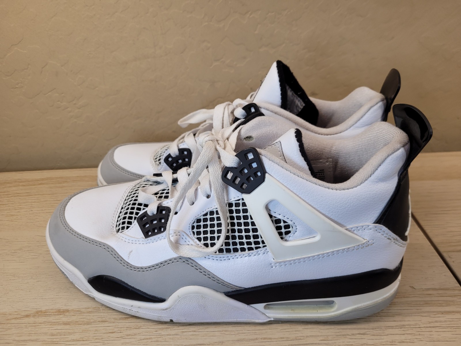 Jordan 4 Retro Military Black White DH6927-111 Shoes Sneakers Mens Size 8.5