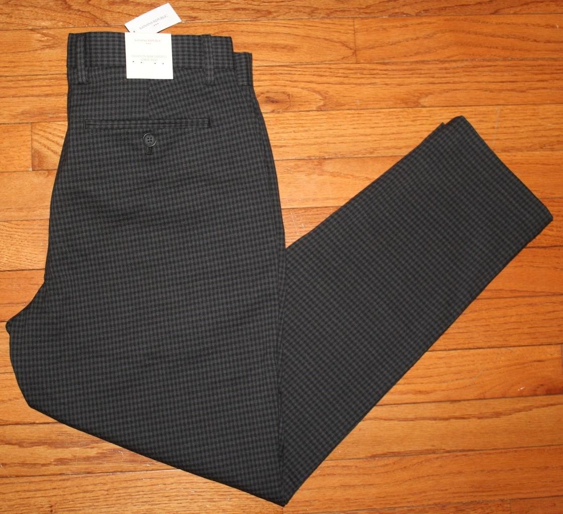 BANANA REPUBLIC Men’s Slim Tapered Fit ANKLE LENGTH Pants CHOOSE COLOR & SIZE