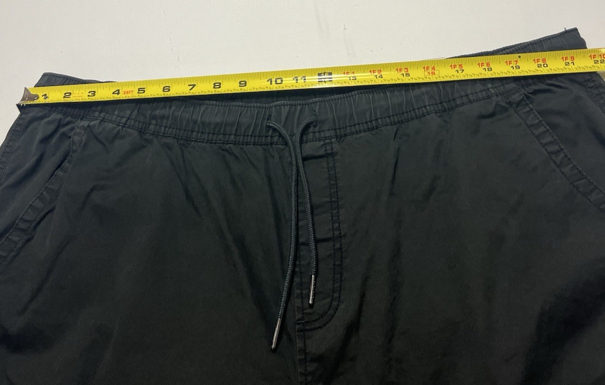 No Boundaries Men’s Cargo Pants Size 2XL (44-46) Elastic Waist – Grey Shadow NEW
