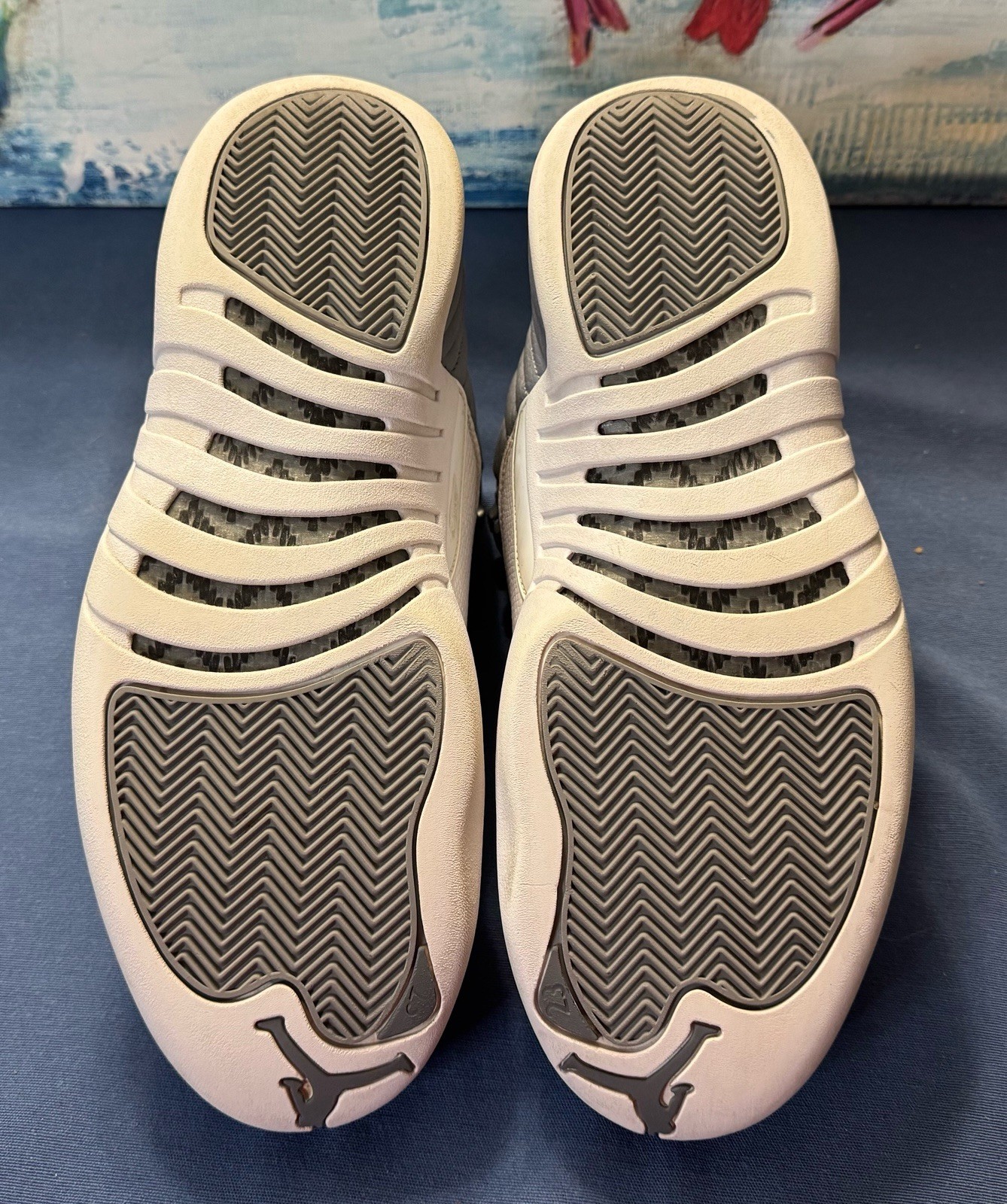 Jordan 12 Shoes, Men Size 11.5, No Box (Stealth)