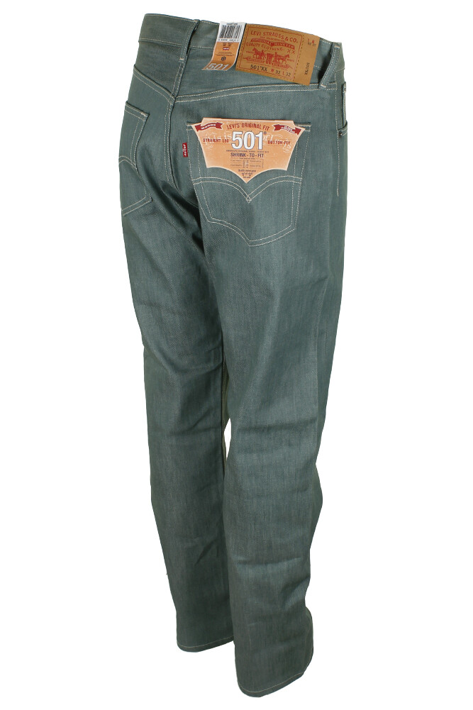 Levi’s Men’s 501 Original Shrink Fit to Button Fly Denim Jeans