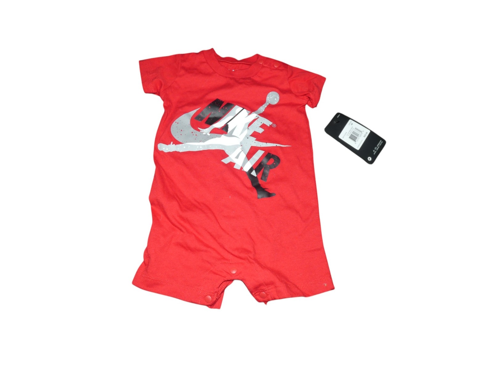 Nike Air Jordan Baby Romper Shortall Your Choice Newborn 3M 6M NWT