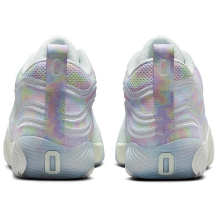 Jordan HF3087-103 Pastel Iridescent Mesh Mid Sneakers Unisex White Cushion Nike