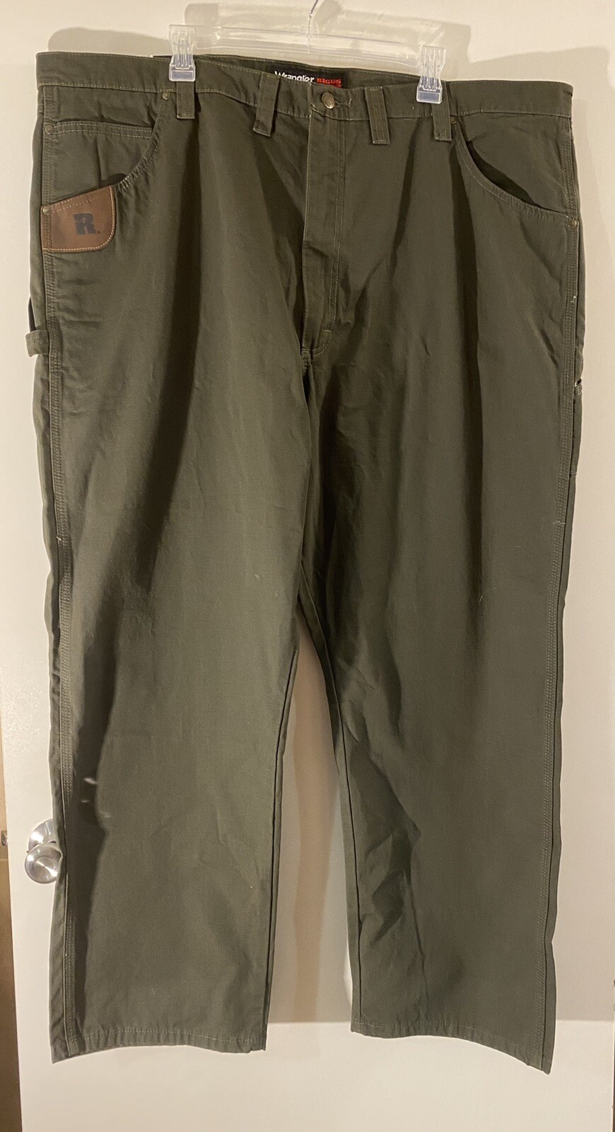 Wrangler Pants Riggs Workwear Men’s 46 x 30 Carpenter Relaxed Fit NWT
