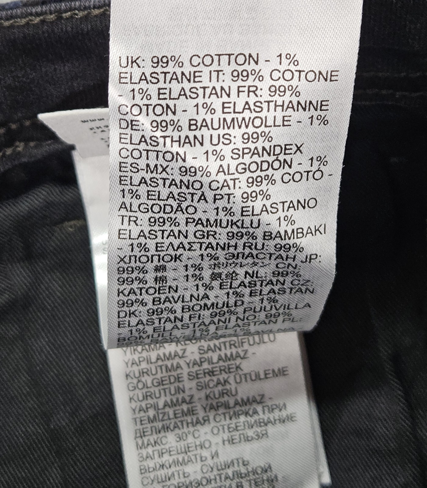 Diesel Safado Straight Jeans Men’s 36×32 Black Stretch Button Fly NWT