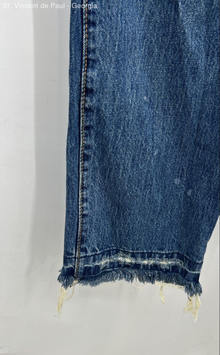 MNML Straight Leg Button Fly Jeans Men’s 40 Blue Streetwear