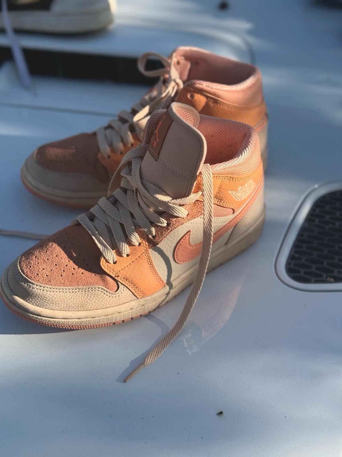Jordan Air Jordan 1 Mid Apricot Women’s Mid Top Sneakers DH4270-800
