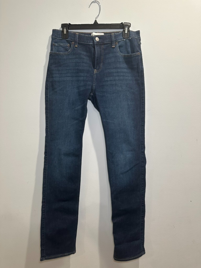 Abercrombie Kids Skinny Dark Wash Indio Denim Jeans Size 15/16 Adjustable Waist