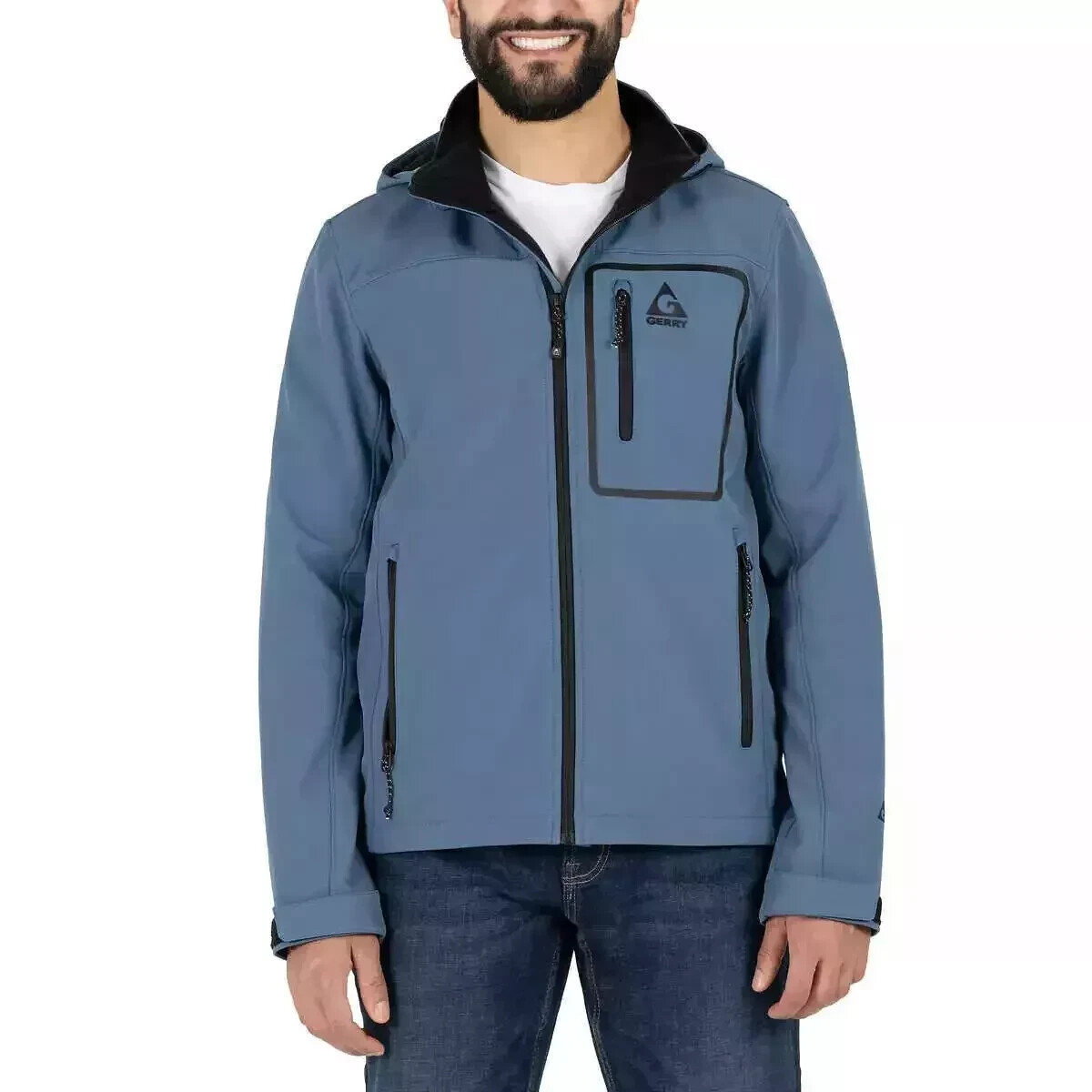 Gerry Men’s Softshell Jacket Wind & Water Resistant