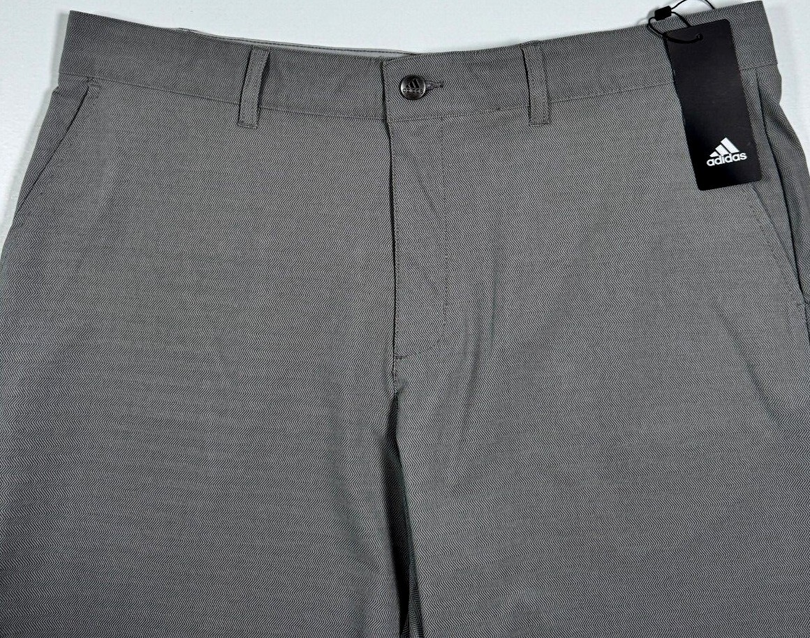 NWT Adidas Ultimate 365 Stretch Golf Shorts 34 36 38 40 Grey 10″ Woven X2