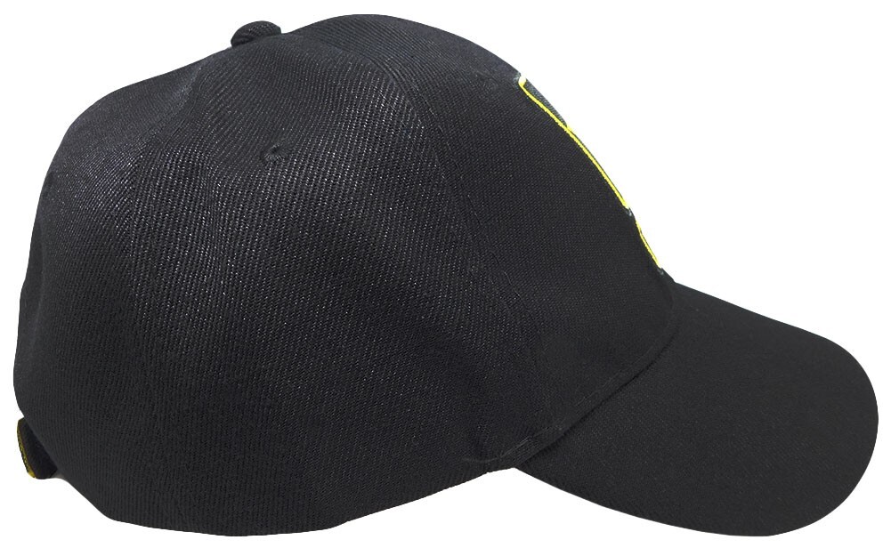 US Army Star Black Adjustable Baseball Cap Hat Go Army Military New