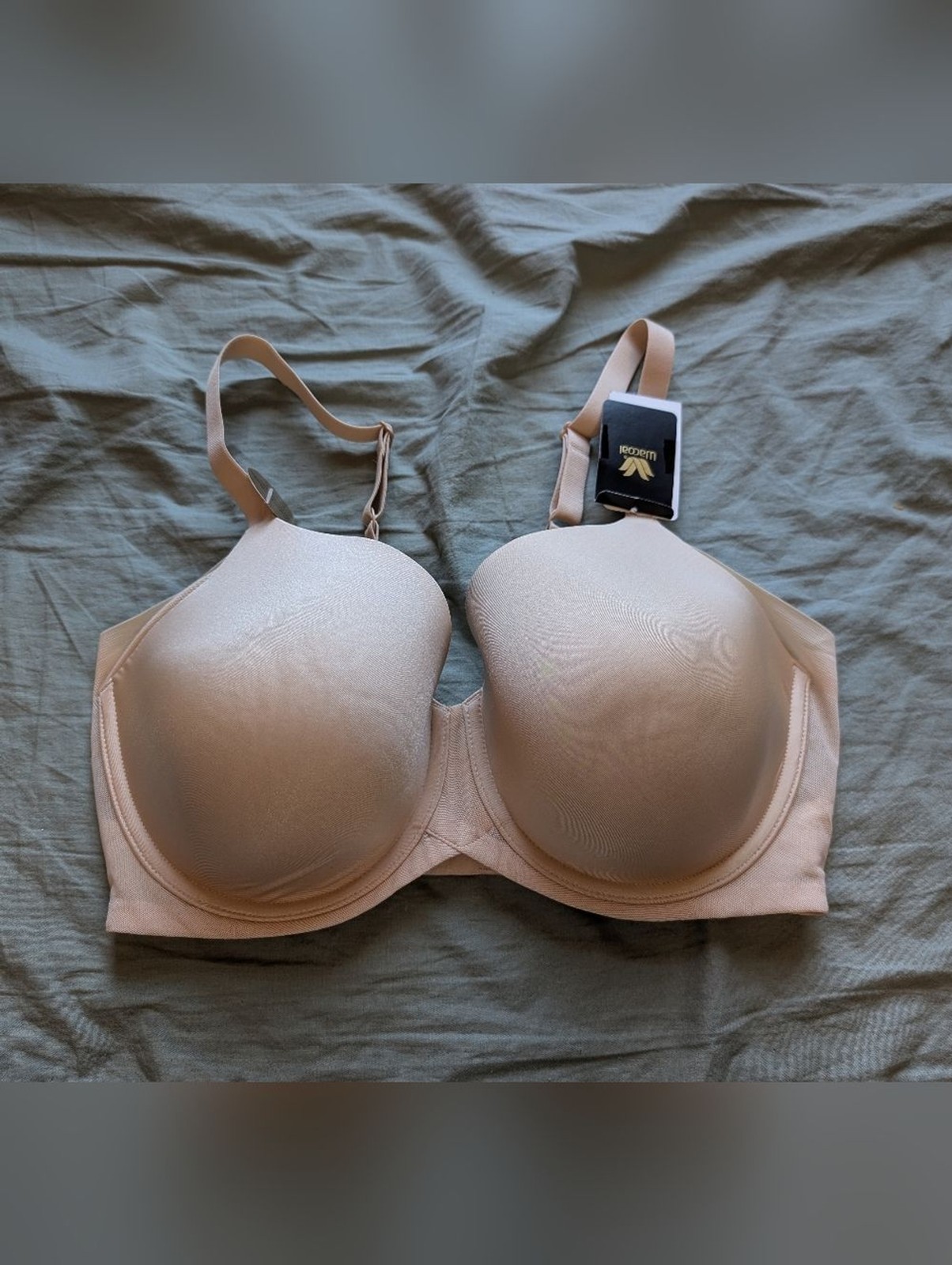 NWT Wacoal Ultimate Side Smoother Bra 36DD Nude