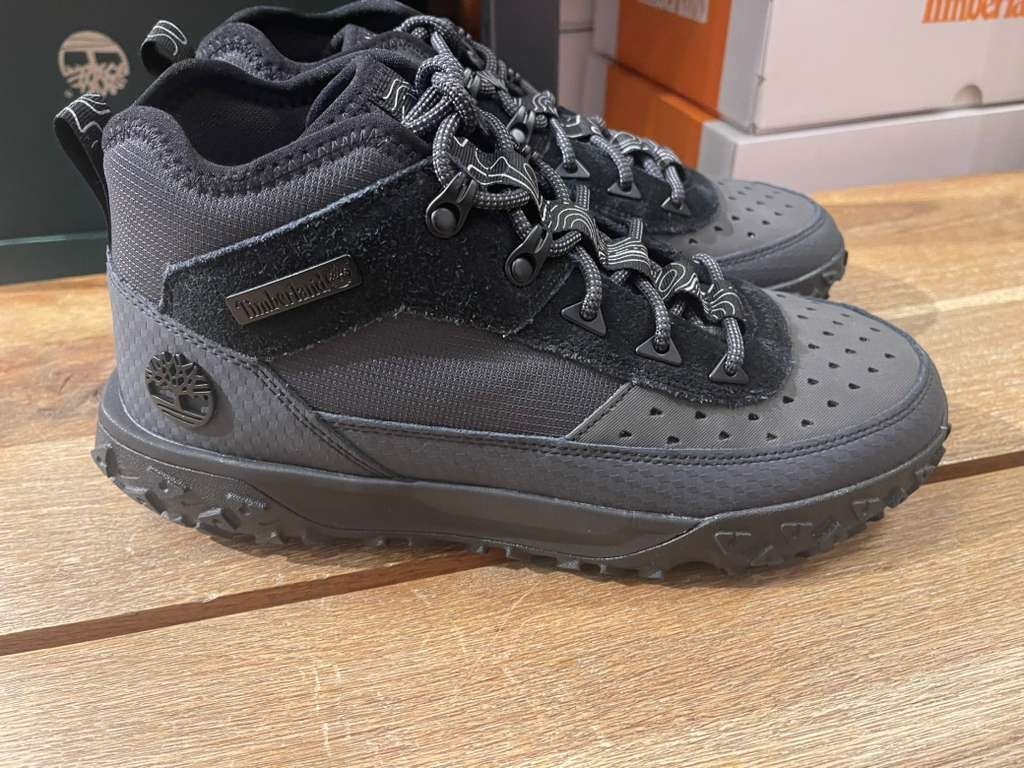 Timberland Men’s Greenstride Motion 6 Mid Lace Nero Sneakers Helcor A6CW1 -AOE