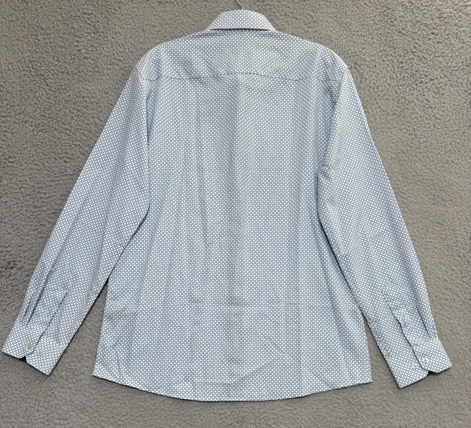 NEW Tom Baine slim fit Performance Collection 4-way stretch button shirt Mens M