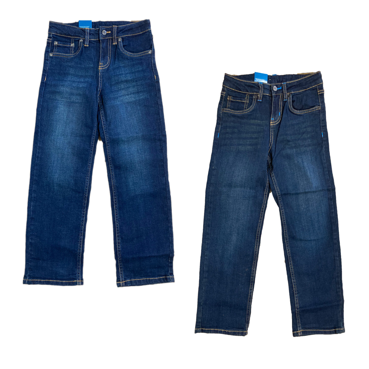 Lee Girls Jeans Premium Stretch Straight Leg, Adjustable Waistband