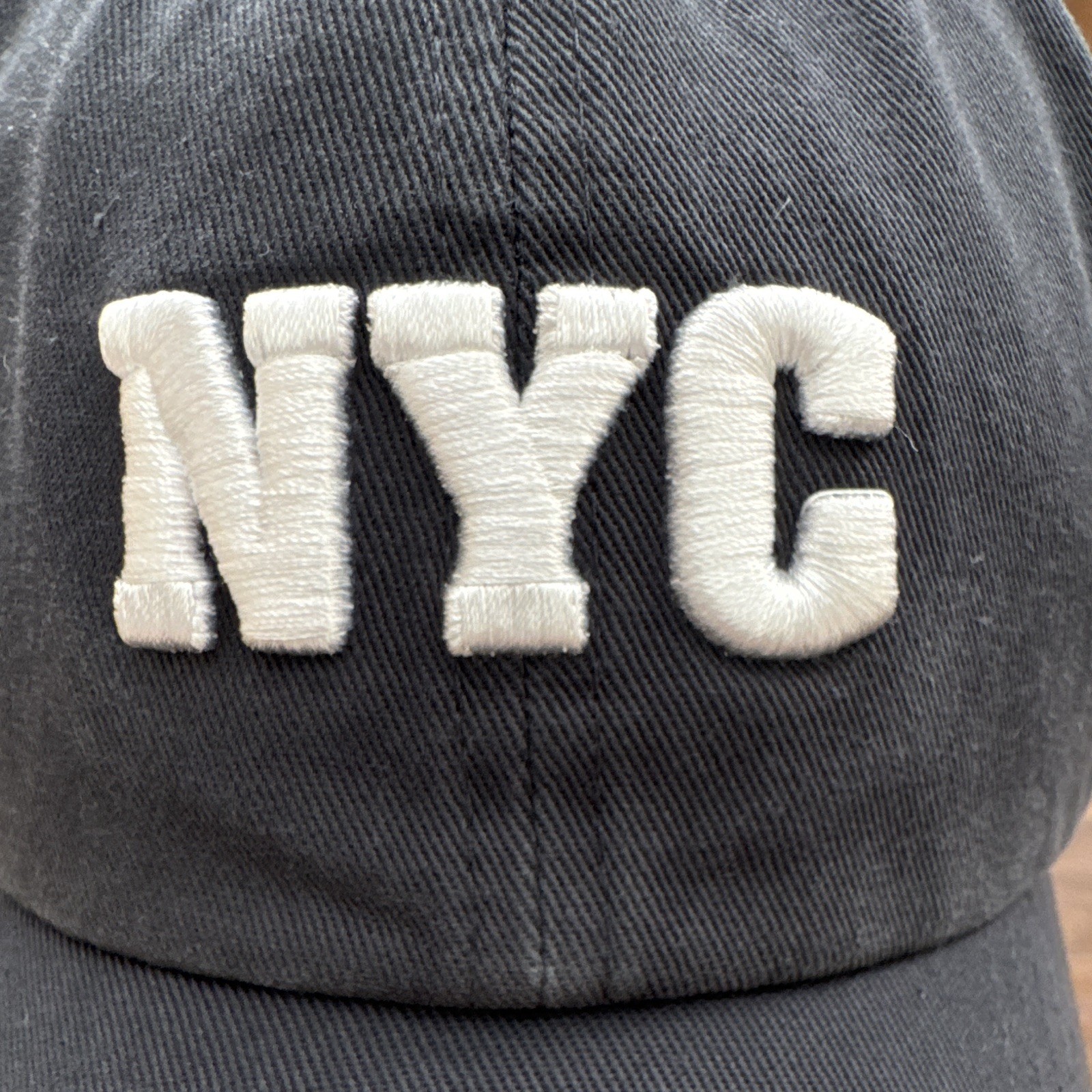 ’47 NYC Blue Baseball Cap One Size Adjustable Solid New York City Theme