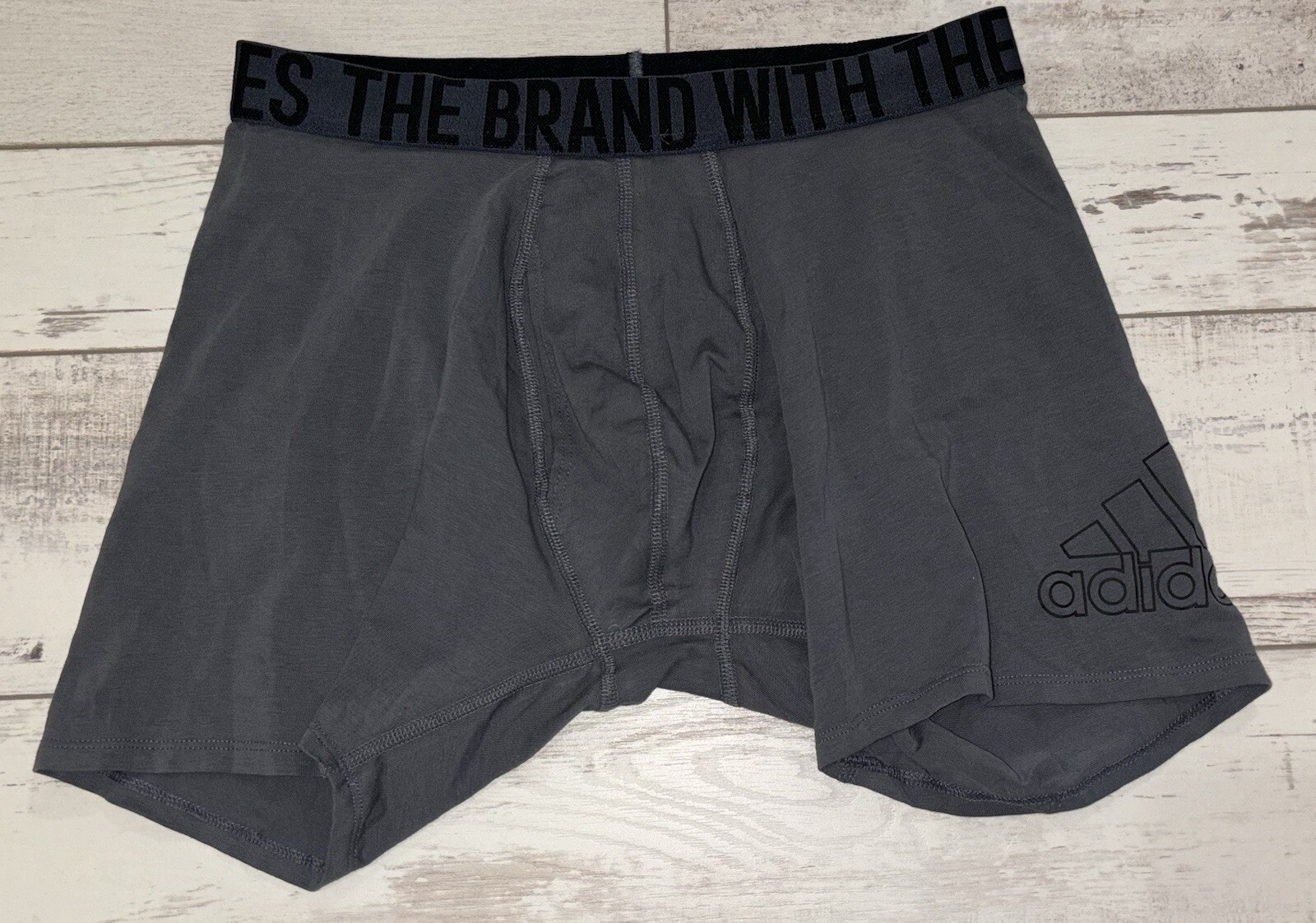 Adidas Boxer Briefs size S 28-30 – 5 Pairs – Gray/Black/Red