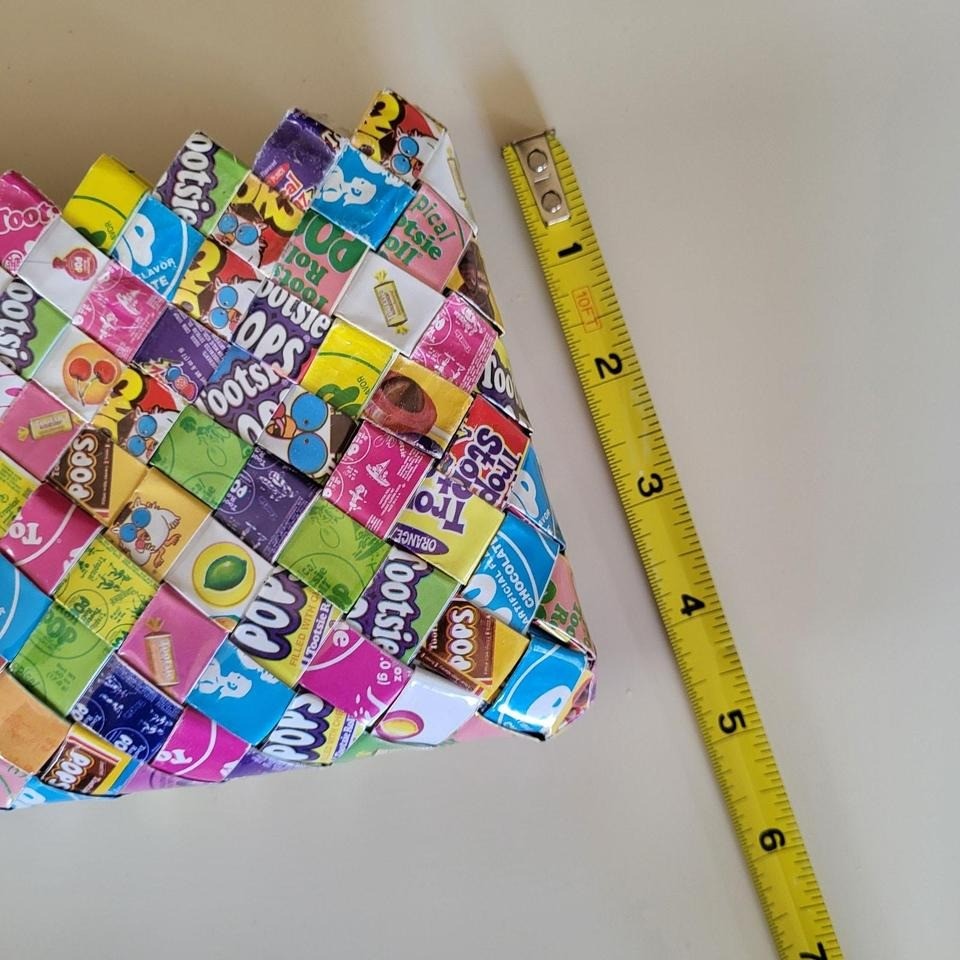 Sweet Candy Wrapper Clutch, Nahui Ollin, Excellent Condition