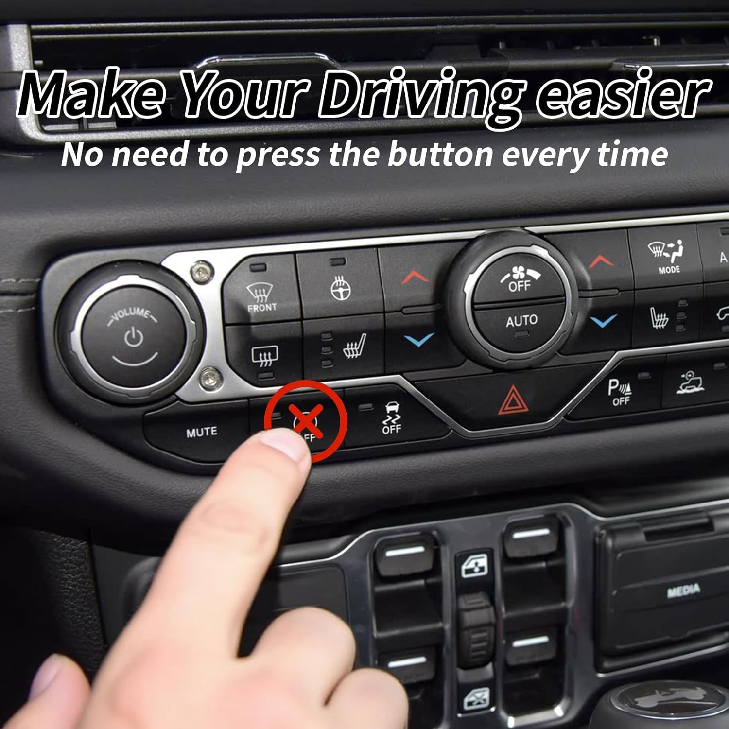 Auto Start Stop Eliminator for Jeep Wrangler JL 2018 2019 2020 2021 2022 2023 20