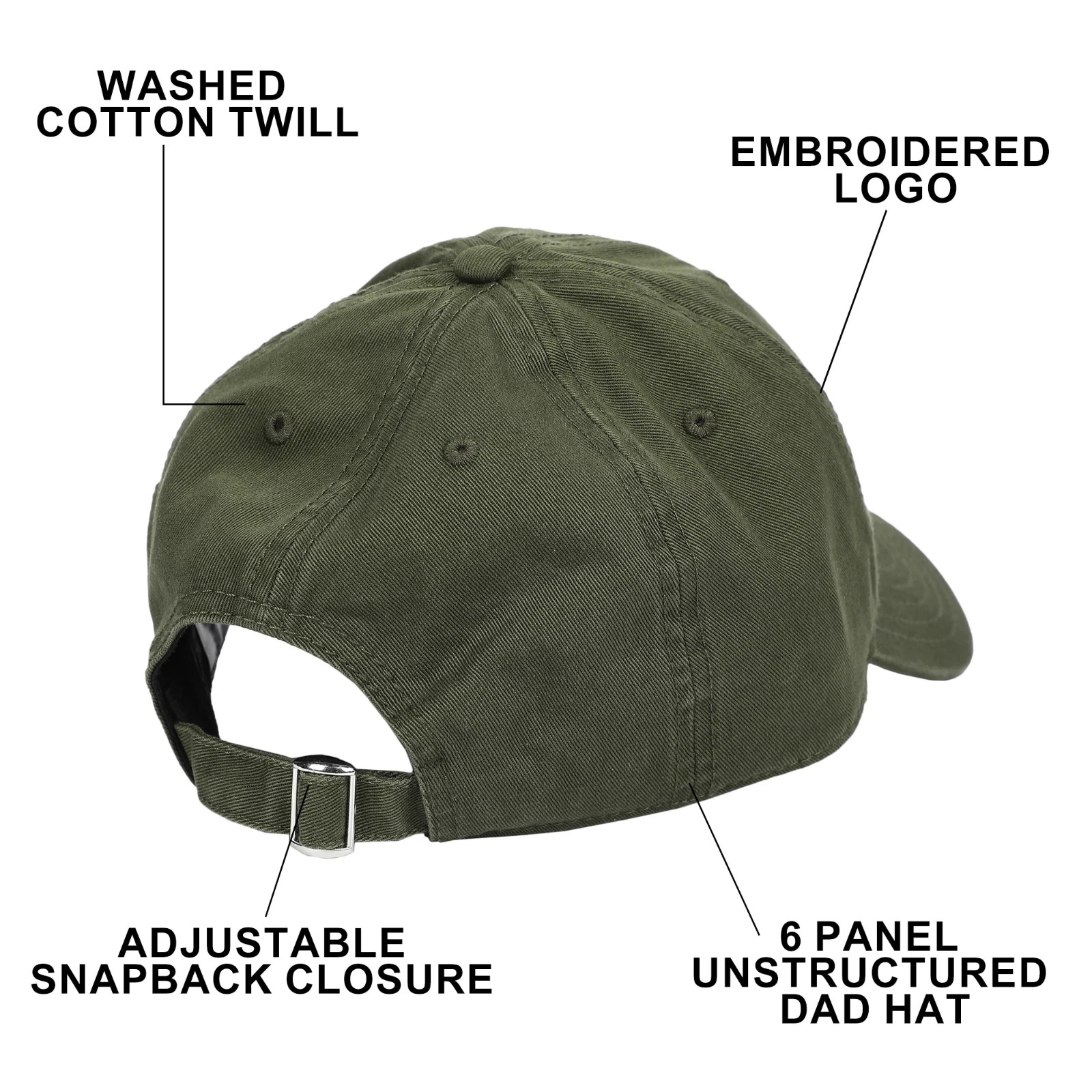 Star Wars Boba Fett’s Mandalorian Logo Washed Cotton Twill Dad Cap