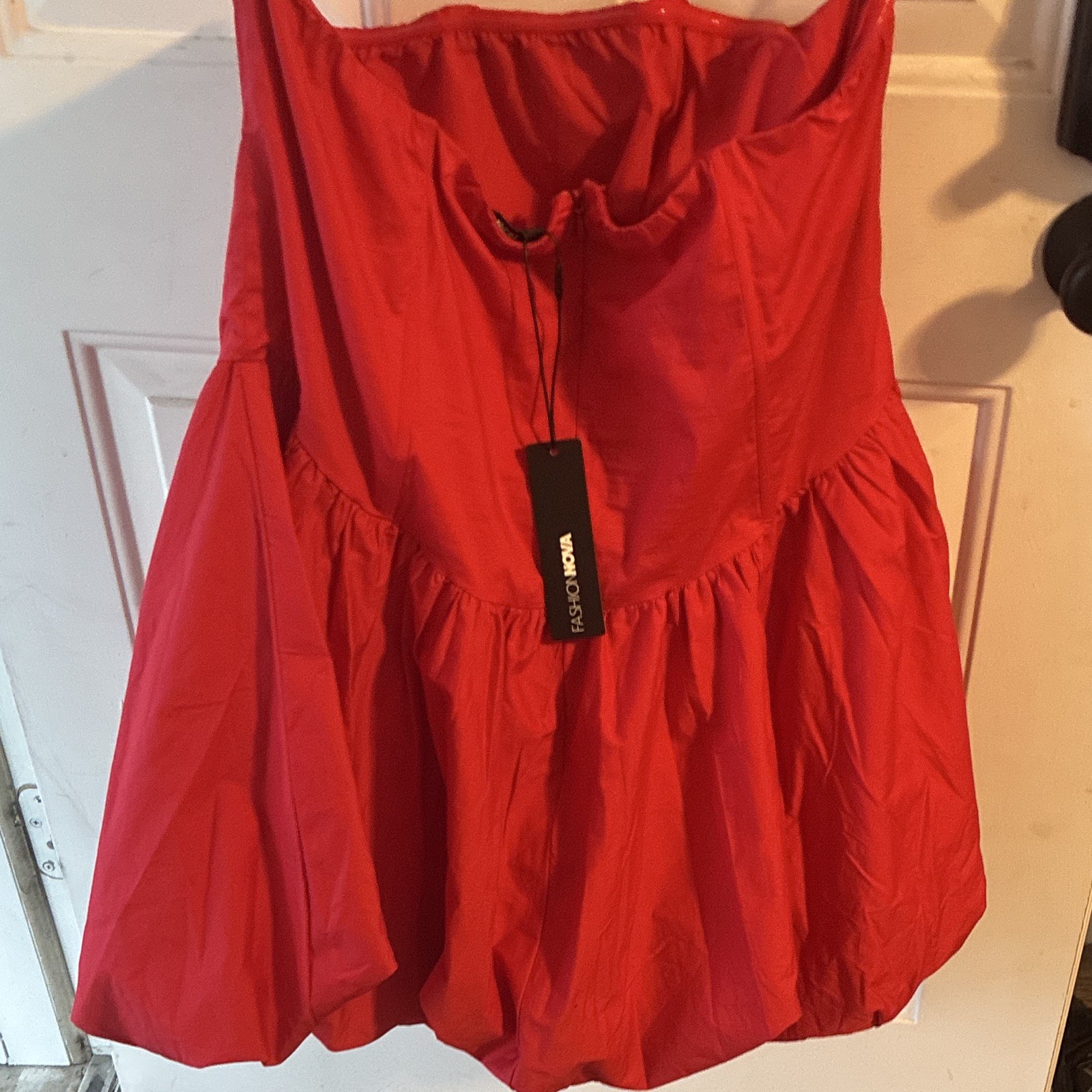 A Night in Paris Red Dress