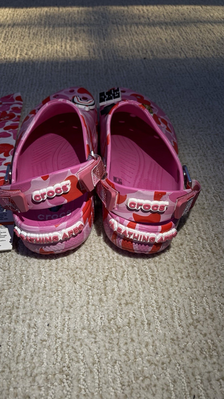 Classic Baby Milo Pink Camo Slip-On Clog US 10