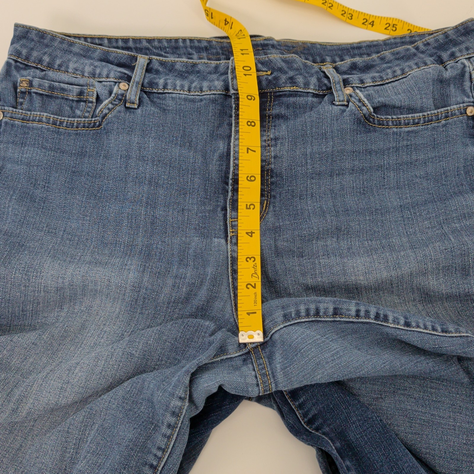 Lot of 3 Seven7 Women’s Sz 16 High Rise Relaxed Fit 5 Pocket Denim Weekend Short