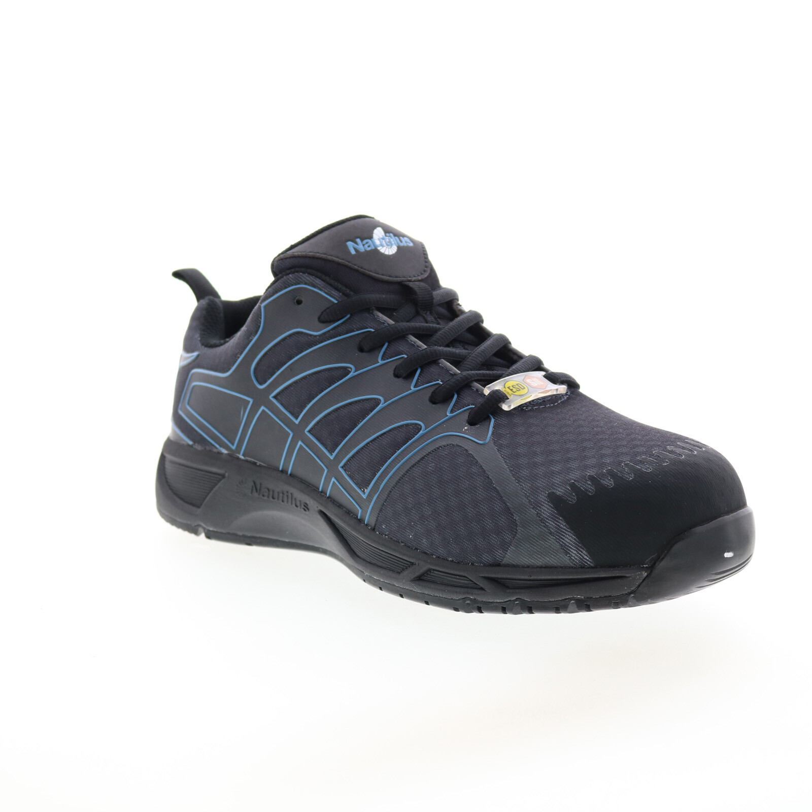 Nautilus Advanced ESD SD10 N4421 Mens Gray Synthetic Wide Work Shoes